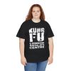 T-Shirt - Kung Fu with sillouete CAD24.99 Photo 2